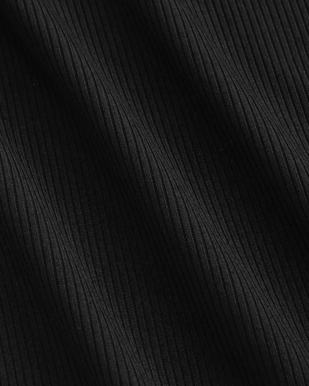 Knitted Short Sleeve Bodycon Dress With Pleated Waist In Black Curve & Plus - Image 3