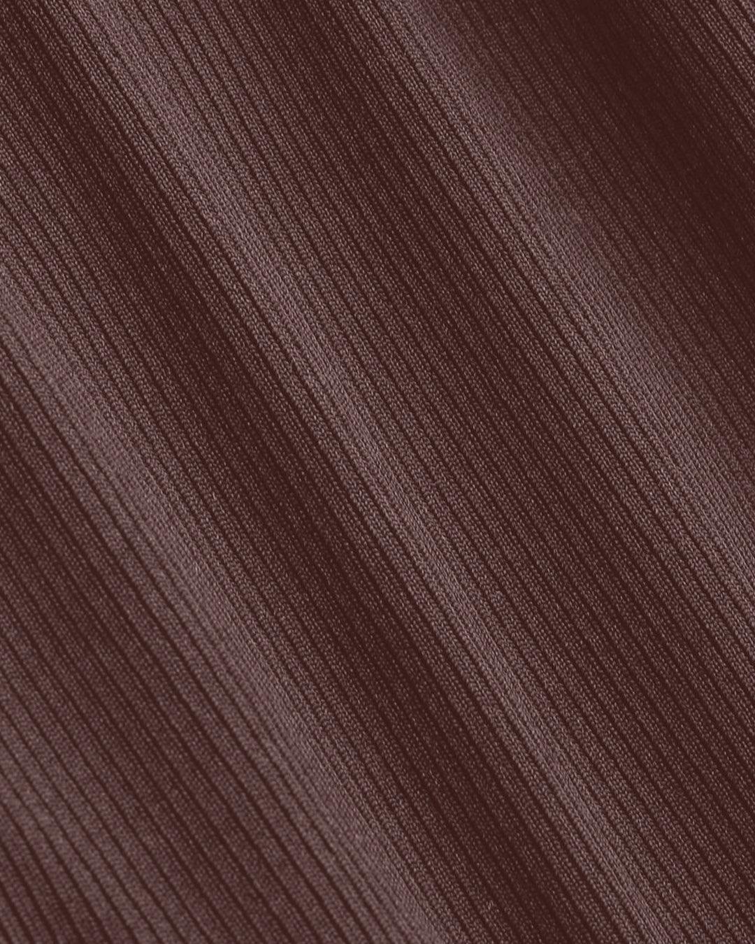 Solid Sleeveless Wide Leg Brown Jumpsuit Curve & Plus - Image 5