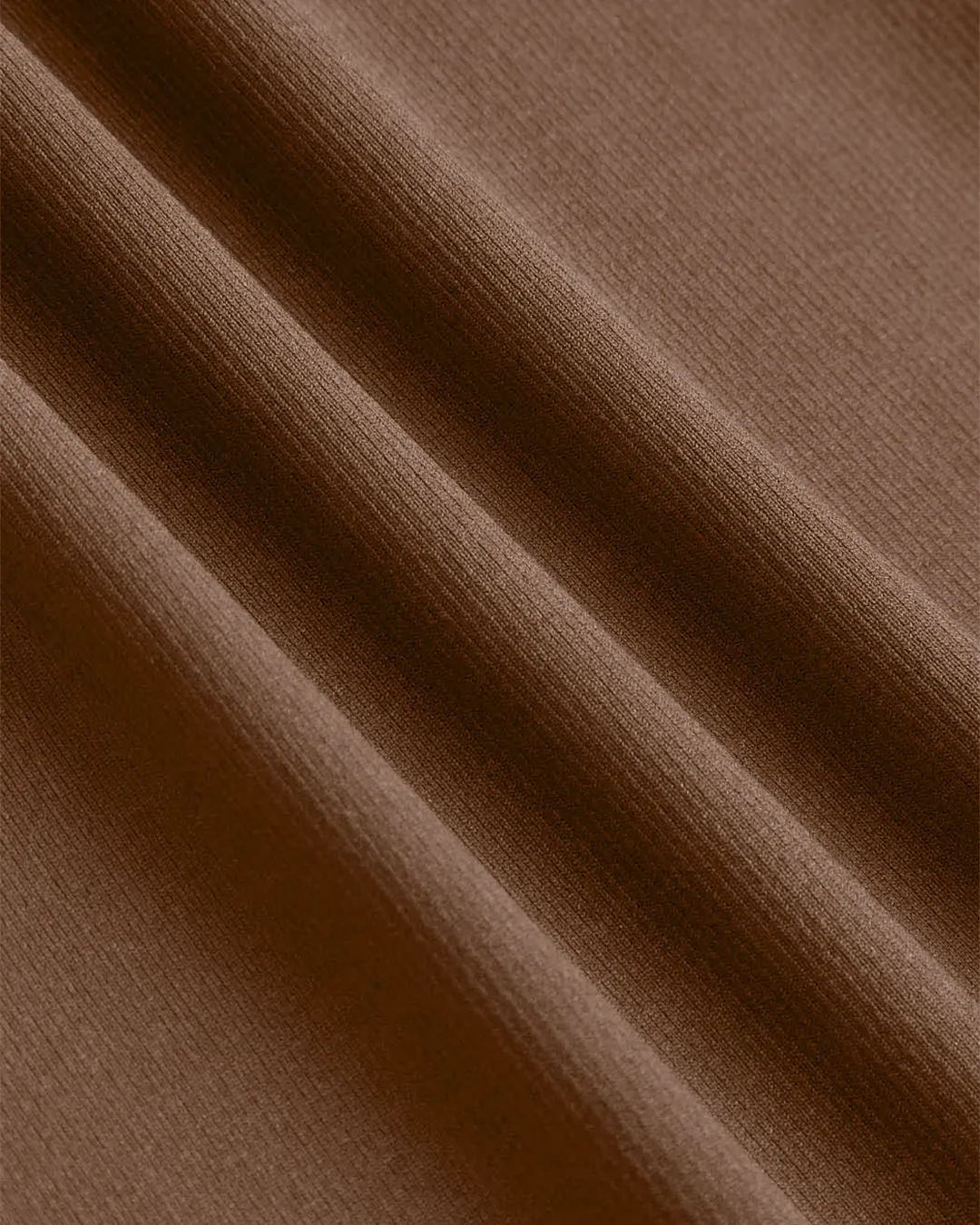 Sweetheart Neck Solid Split Maxi Dress In Brown - Image 3