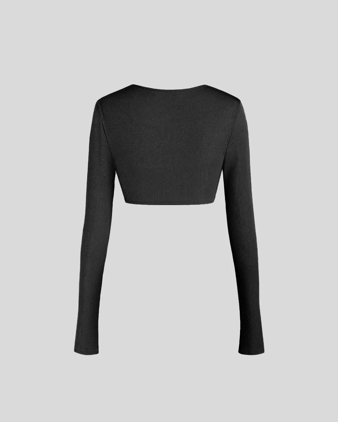 Two Piece Elegant Bodycon Dress With Shrug In Black - Image 6