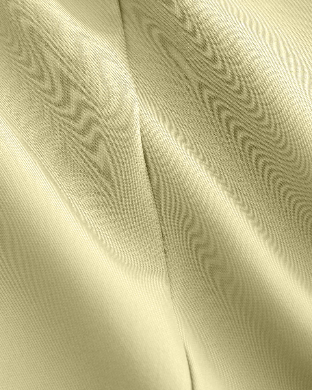 V-Neck Asymmetrical Belted Waistcoat in Yellow - Image 4
