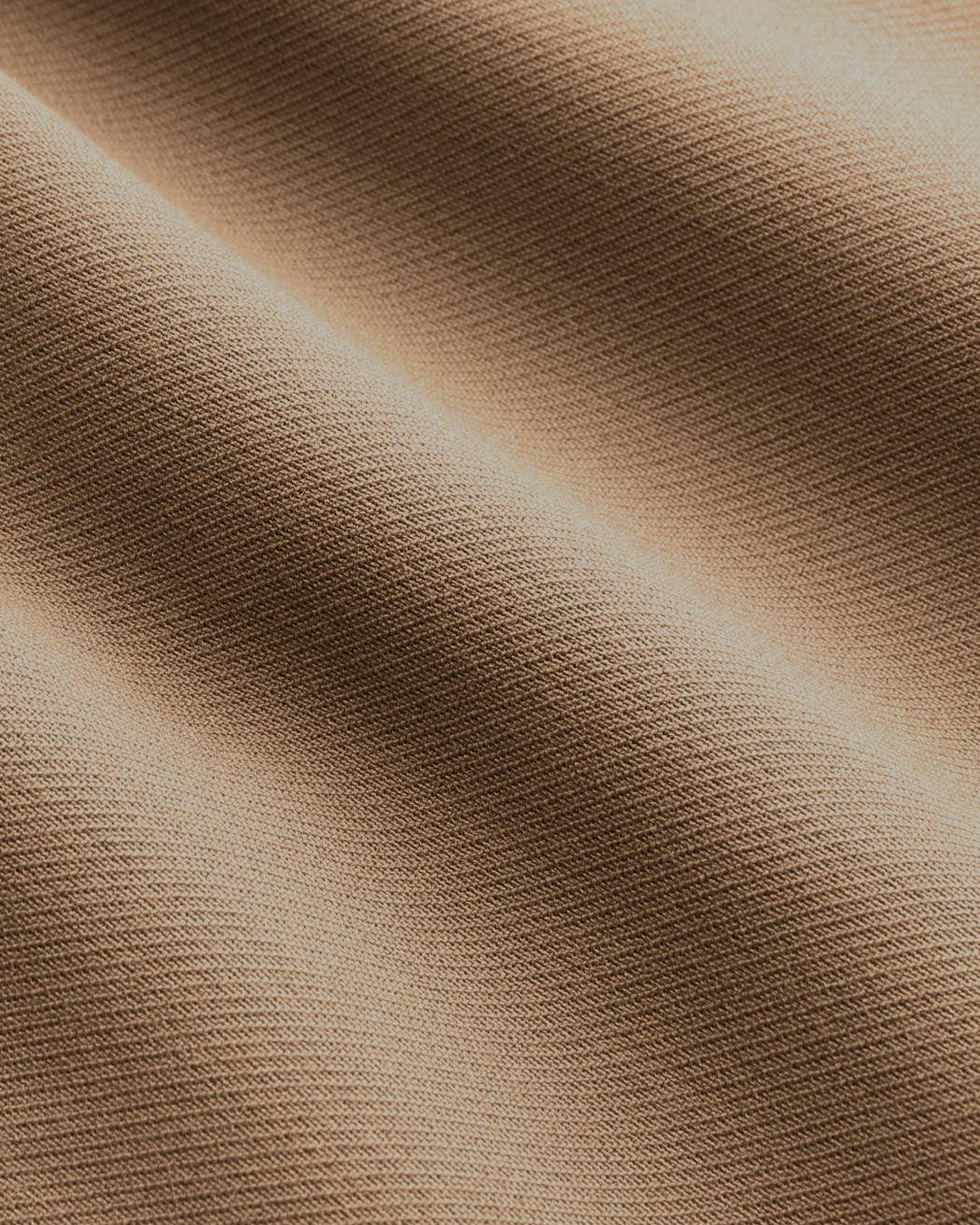 Wrapped Pleated Brown Trousers Without Belt - Image 3